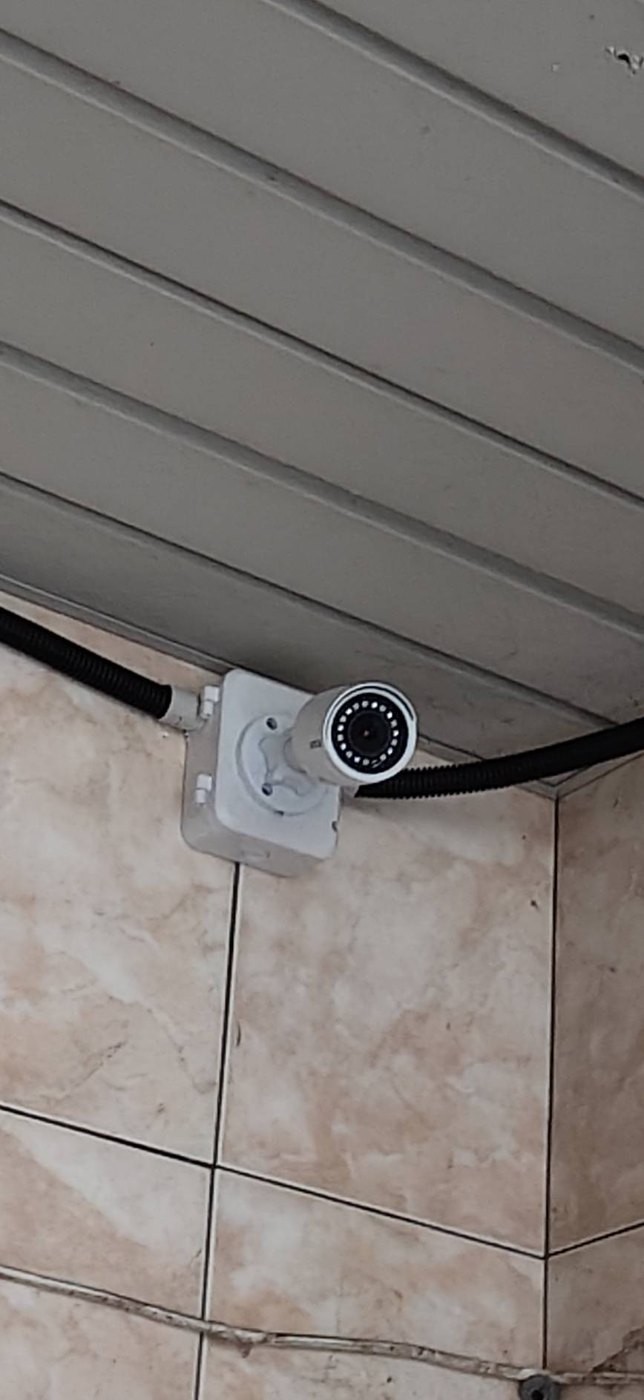 中和住宅|數位 IP 監控,施工實照 2